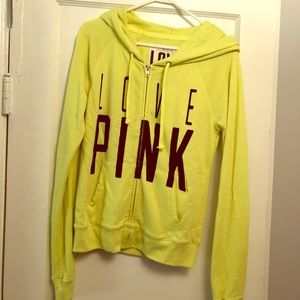 Neon zip-up